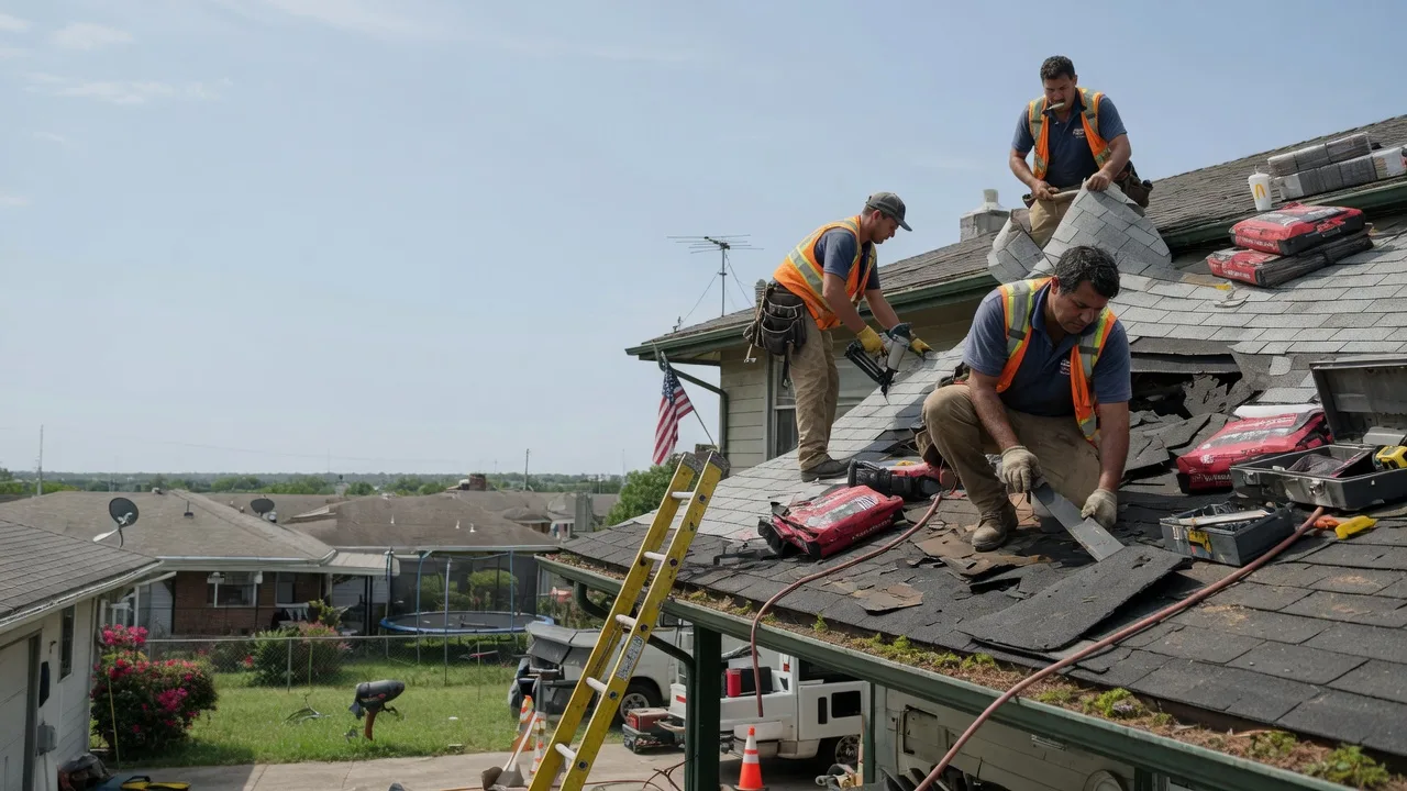 Roof Repair in Dustin, OK near me